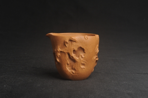 赵老师紫砂壶 美杯特惠 潜力股赵老师 全手工老黄段泥公道杯 贴页灵动 老段泥 - 美壶网