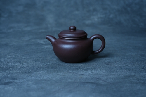 周小培紫砂壶 特好老紫泥全手工仿古壶 茶人醉爱 原矿紫泥 - 美壶网