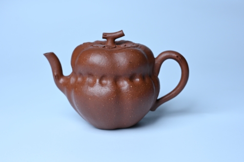 美壶定制老师紫砂壶 美壶特惠 特好降坡泥 柿柿如意紫砂壶 肌理丰富生动 原矿降坡泥 - 美壶网