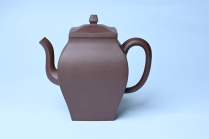 朱老师紫砂壶 美壶特惠 全手工镶接四方吉金壶 泥料超好 茶人醉爱 原矿紫泥 - 美壶网