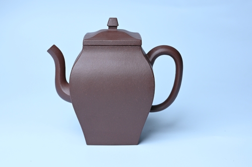 朱老师紫砂壶 美壶特惠 全手工镶接四方吉金壶 泥料超好 茶人醉爱 原矿紫泥 - 美壶网
