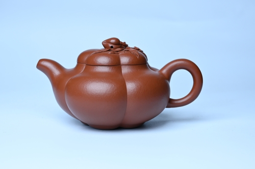 美壶定制紫砂壶 美壶特惠 精品大红袍朱泥上合桃 茶人醉爱 大红袍 - 美壶网