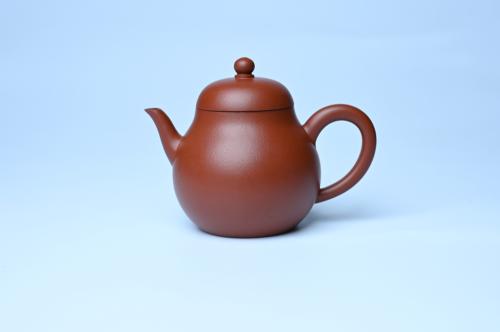美壶定制紫砂壶 美壶特惠 油润大红袍朱泥 手中无梨式 何以言茗事 小品高梨形 大红袍 - 美壶网