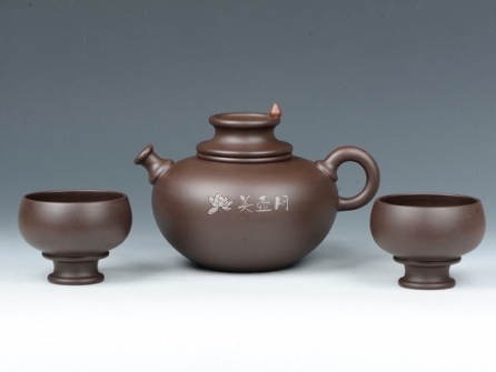 华雪琴紫砂壶 孤灯夜读茶具  - 美壶网