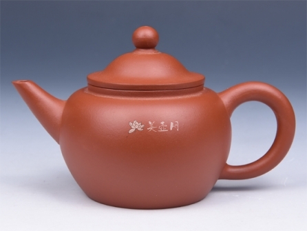 强建红紫砂壶 笠斗  - 美壶网