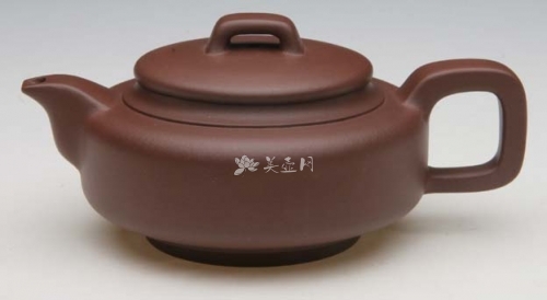 赵明敏紫砂壶 方圆壶  - 美壶网