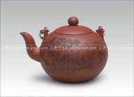 范建鹏紫砂壶 圆珠  - 美壶网