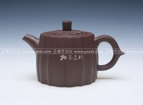 罗顺娣紫砂壶 小井栏  - 美壶网