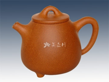 史盘棠紫砂壶 高石瓢  - 美壶网