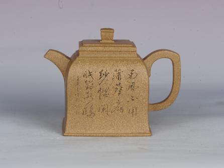 吴建军紫砂壶 方钟  - 美壶网