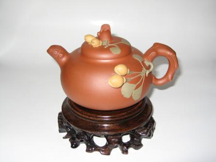 盛英杰紫砂壶 开心果  - 美壶网