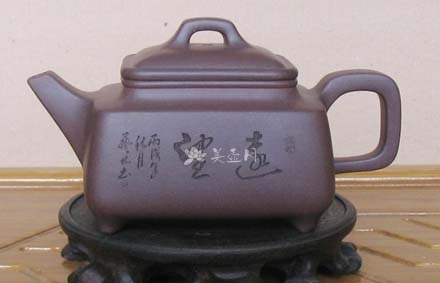 赵明敏紫砂壶 鼎盛壶  - 美壶网
