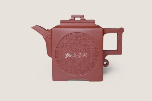 顾绍培紫砂壶 天地方圆  - 美壶网