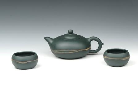 邵文紫砂壶 行云流水  - 美壶网