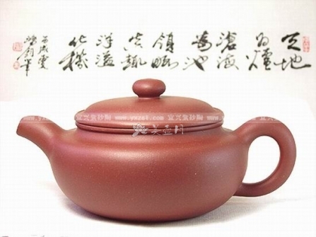 朱鸿钧紫砂壶 小仿古壶  - 美壶网