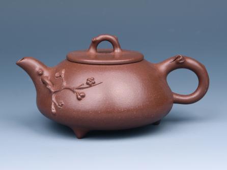 张丽妹紫砂壶 松针石瓢  - 美壶网
