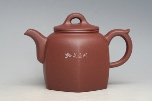 蒋升紫砂壶 六方吉乐  - 美壶网