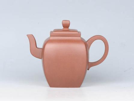 周庚大紫砂壶 方韵  - 美壶网