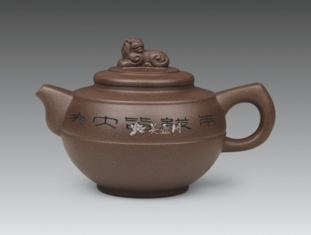 周奇鸣紫砂壶 卧虎藏龙壶  - 美壶网