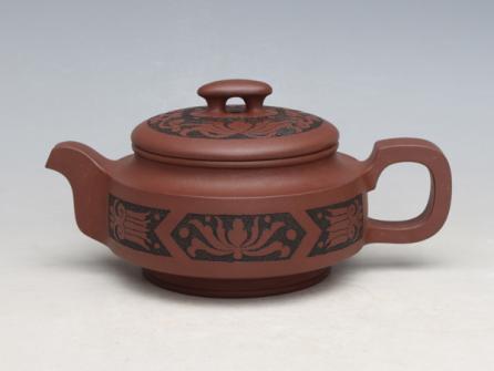 董建平紫砂壶 富贵壶  - 美壶网