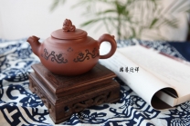 杨伟倩紫砂壶 瑞兽迎祥  - 美壶网