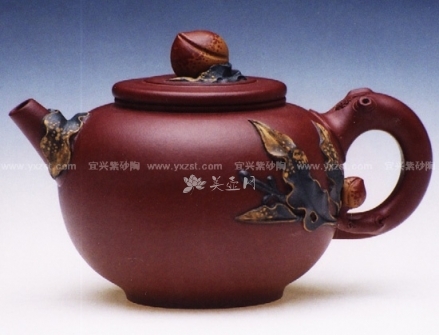 庄永忠紫砂壶 祝君长寿壶  - 美壶网