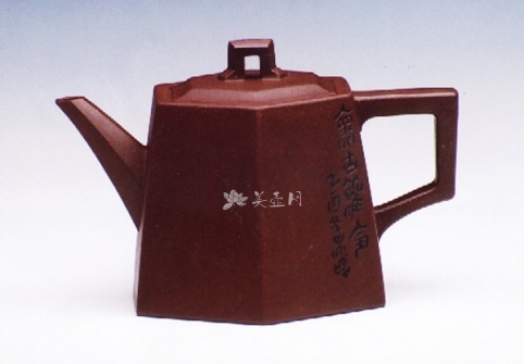 胡朝君紫砂壶 小六井栏  - 美壶网