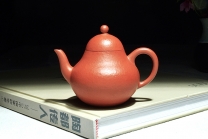 倪建芸紫砂壶 梨形  - 美壶网