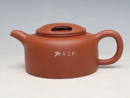 周奇鸣紫砂壶  牛盖鲢子壶  - 美壶网