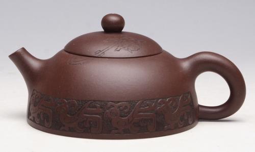 赵志明紫砂壶 袭月  - 美壶网