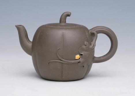 吴介春紫砂壶 香瓜壶小品  - 美壶网