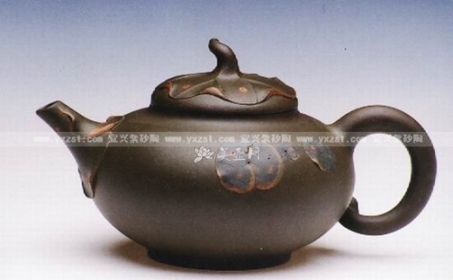 周忠军紫砂壶 荷塘情趣2  - 美壶网