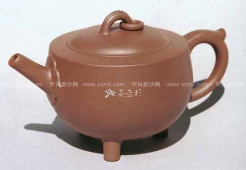 周桂珍紫砂壶 金鼎如意壶  - 美壶网