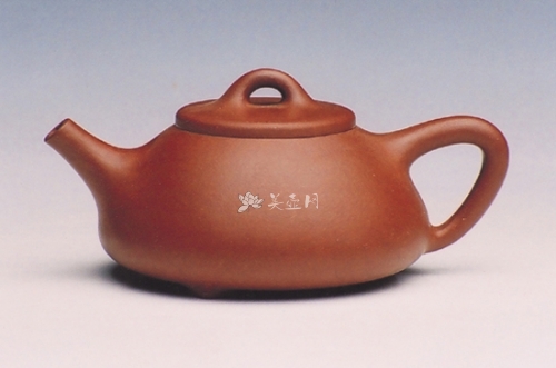 盛中杰紫砂壶 子冶石瓢  - 美壶网