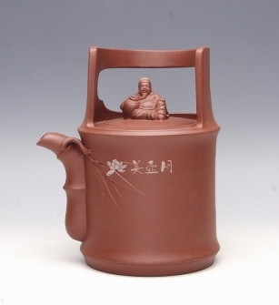 许华芳紫砂壶 李白醉酒  - 美壶网