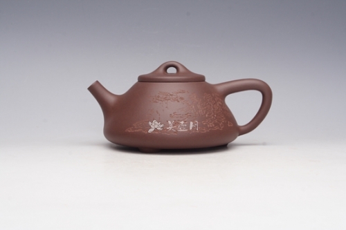 高海江紫砂壶 子冶石瓢2  - 美壶网