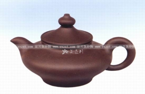 范文俊紫砂壶 虚扁  - 美壶网