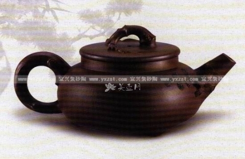 薛卫平紫砂壶 岁寒三友4  - 美壶网