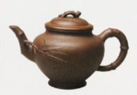 范佰群紫砂壶 小型竹节  - 美壶网