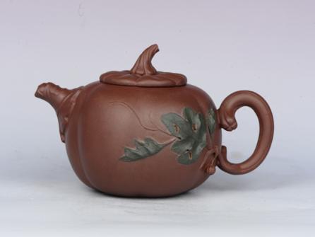 范菊华紫砂壶 南瓜  - 美壶网
