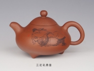 许志健紫砂壶 三足乳鼎  - 美壶网