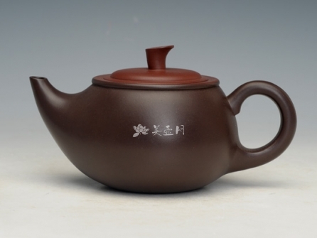 吴国芬紫砂壶 双色玉韵  - 美壶网