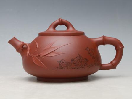 董建平紫砂壶 石竹壶  - 美壶网