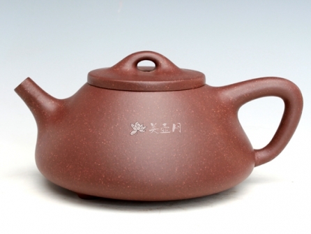 吴军虎紫砂壶 子冶石瓢  - 美壶网