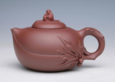 吴介春紫砂壶 母子情深  - 美壶网