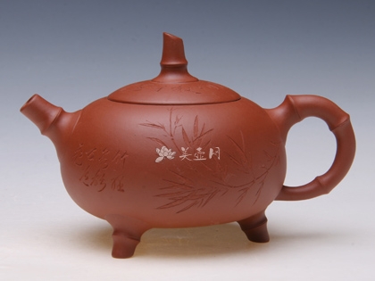 范亚萍紫砂壶 三脚凤壶  - 美壶网