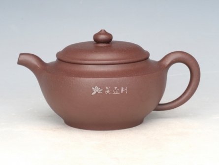 陈云紫砂壶 幽兰小舍、全手工  - 美壶网