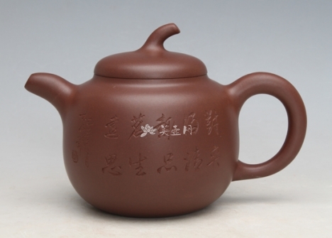 许永晴紫砂壶 茄段  - 美壶网