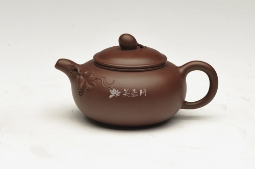 范永叶紫砂壶 硕果  - 美壶网