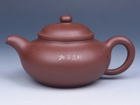 强建红紫砂壶     - 美壶网